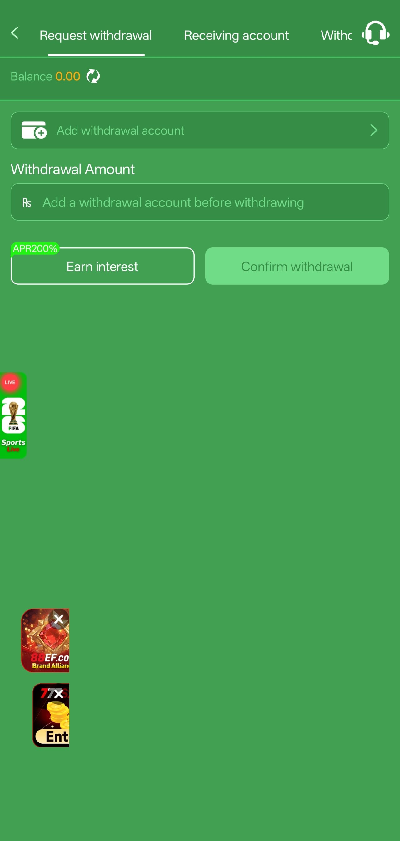 777cx app screenshot — main slot game lobby